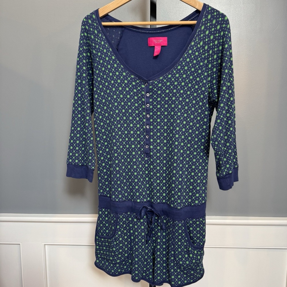 Victoria's Secret Pajama One Piece Thermal Long Sleeve Large